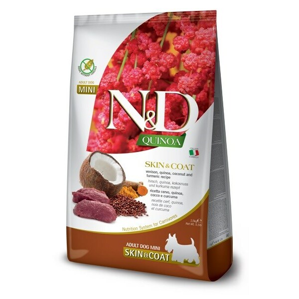 FARMINA N&D Quinoa Dog Skin&Coat Venison
