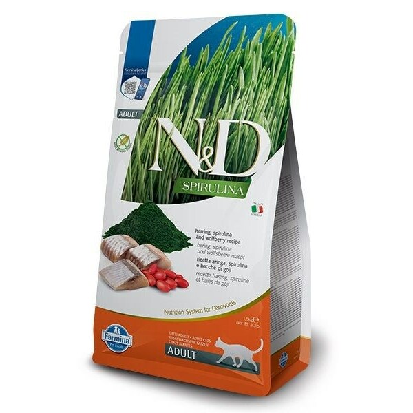 FARMINA N&D Spirulina Herring - dry