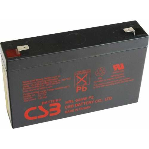 CSB BATTERY HRL634WF2 34WATT 6V 9Ah