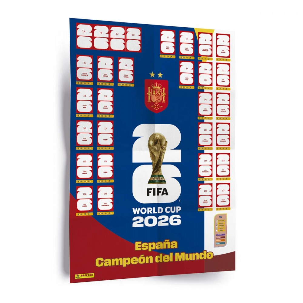 Panini FIFA World Cup 2026 Plakat