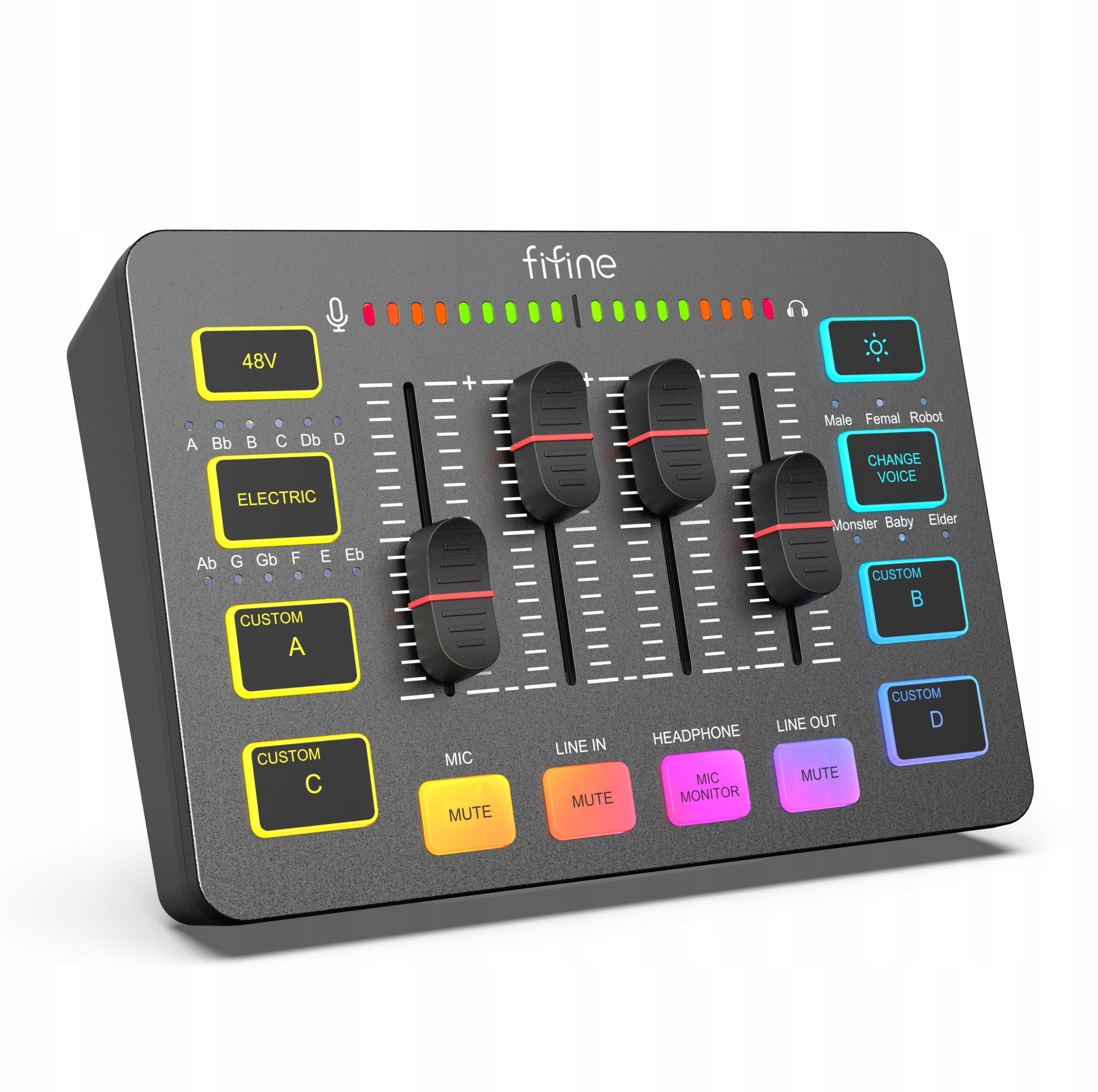 Fifine Sound Card SC3W USB z