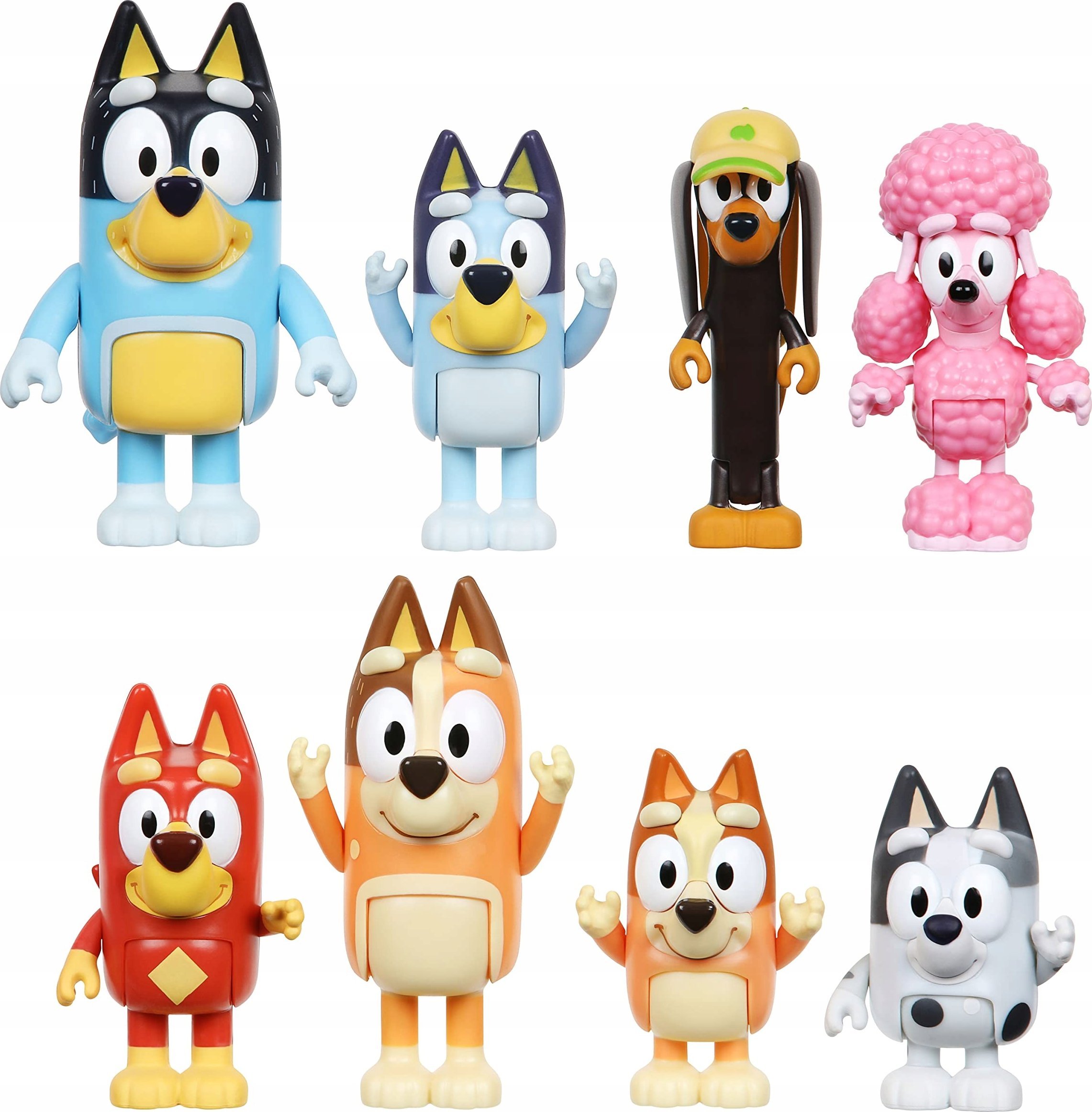 Bluey Bluey - 8 Figures Multipack
