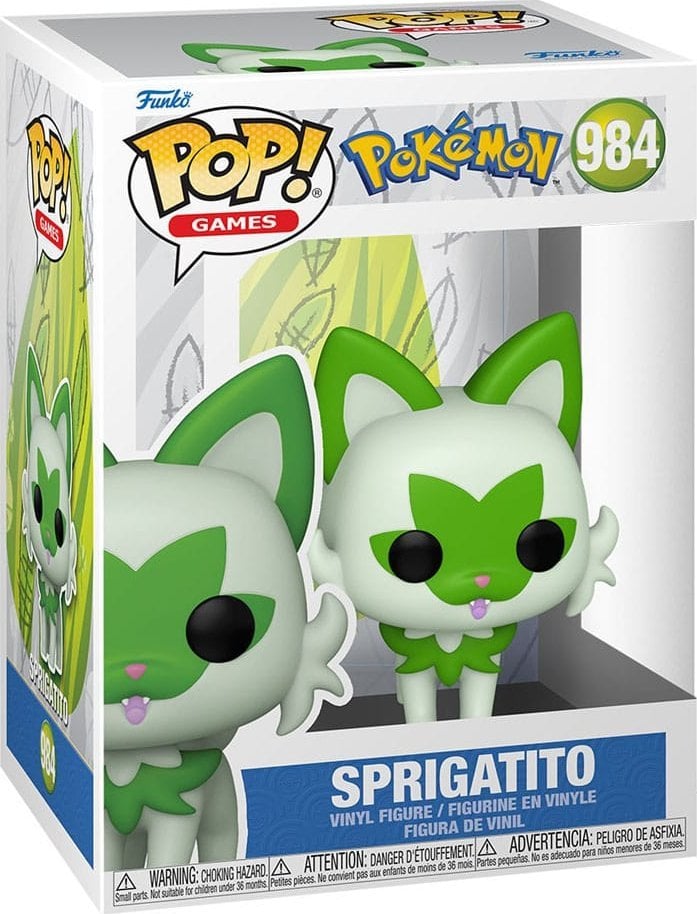 Funko Pop Pokemon 984 Sprigatito |