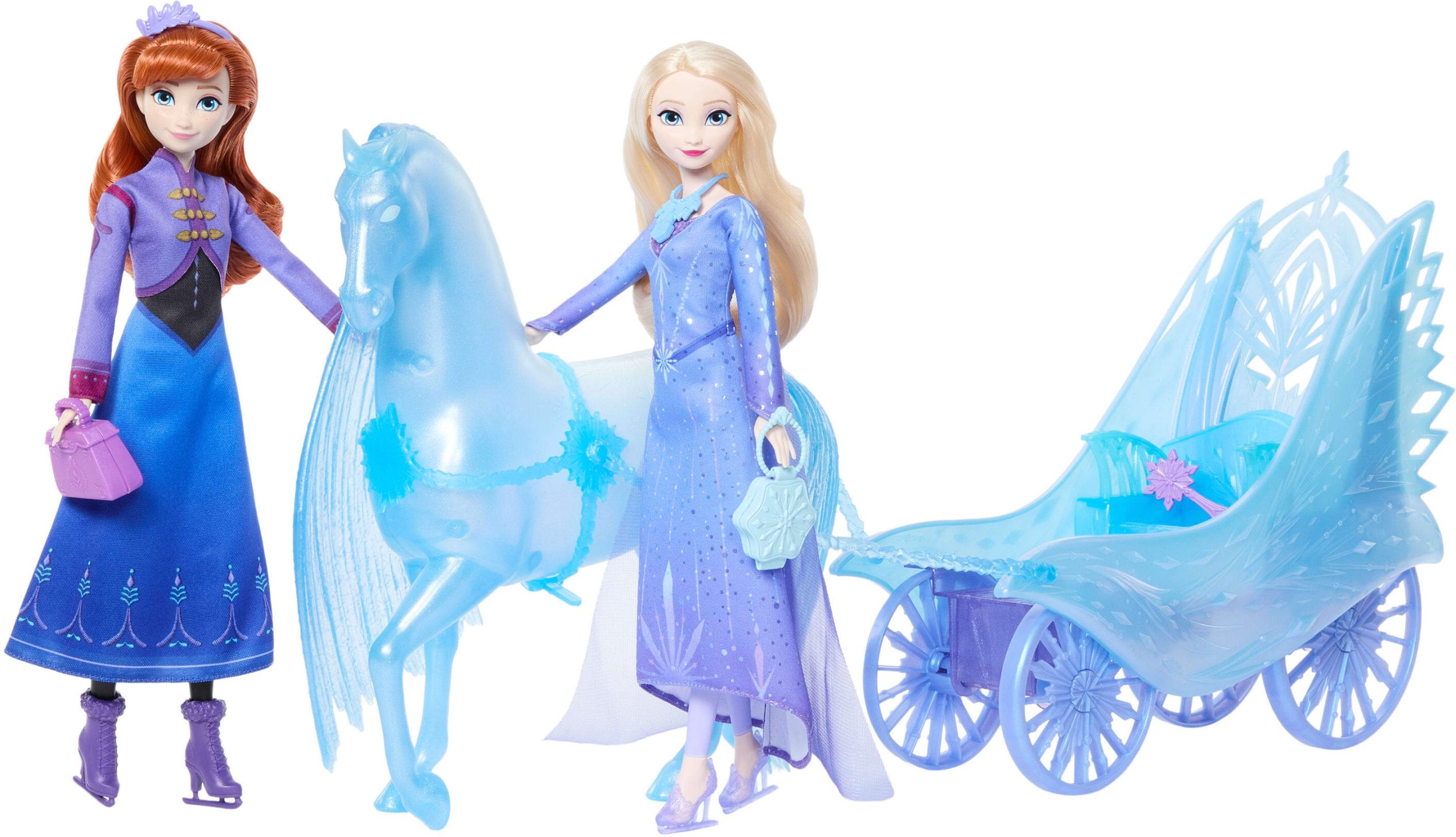 Fuzlu Disney Frozen Anna & Elsas