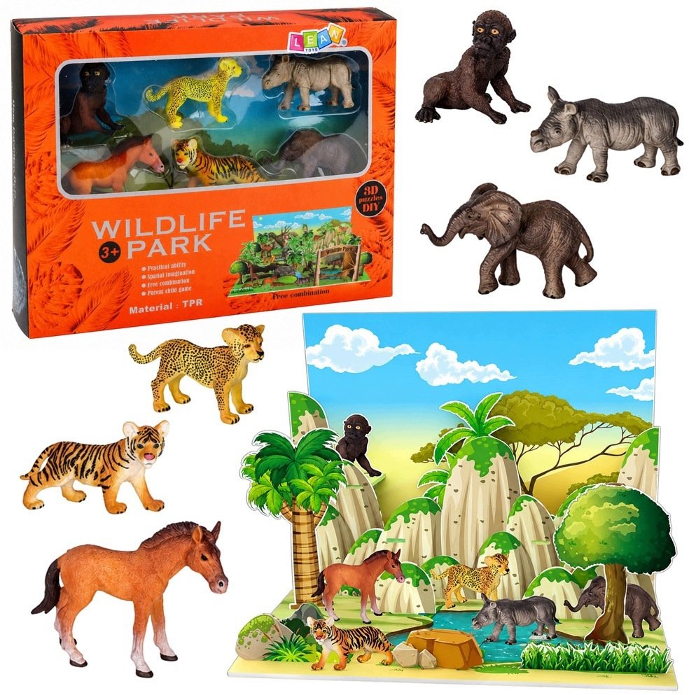 LeanToys     Leopard   Park  3D | 5907990207387