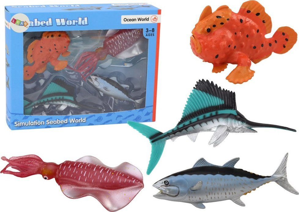 LeanToys     Ocean Kałamarnica 4 | 17661/13675869