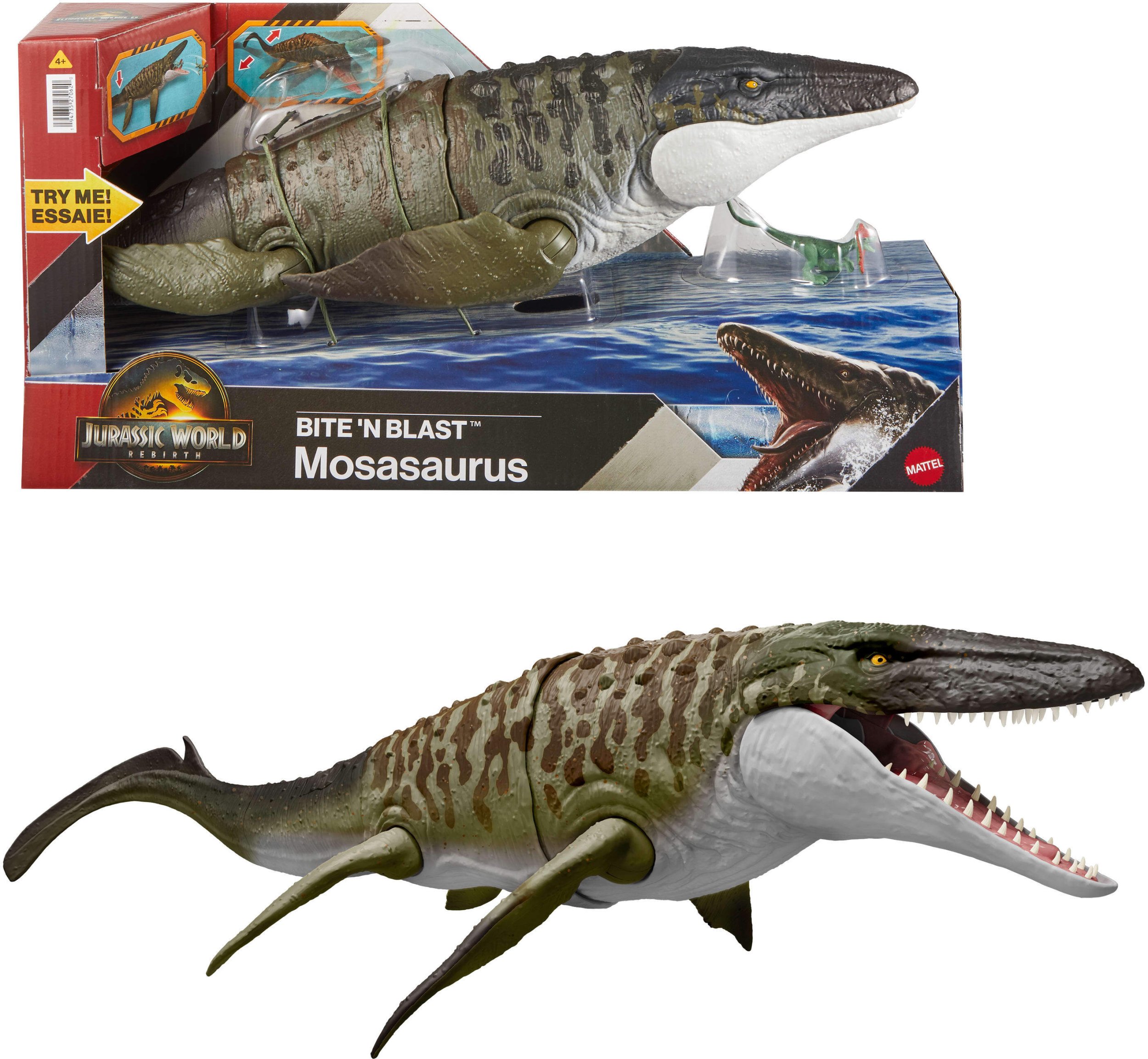 Mattel Jurassic World Rebirth Bite N