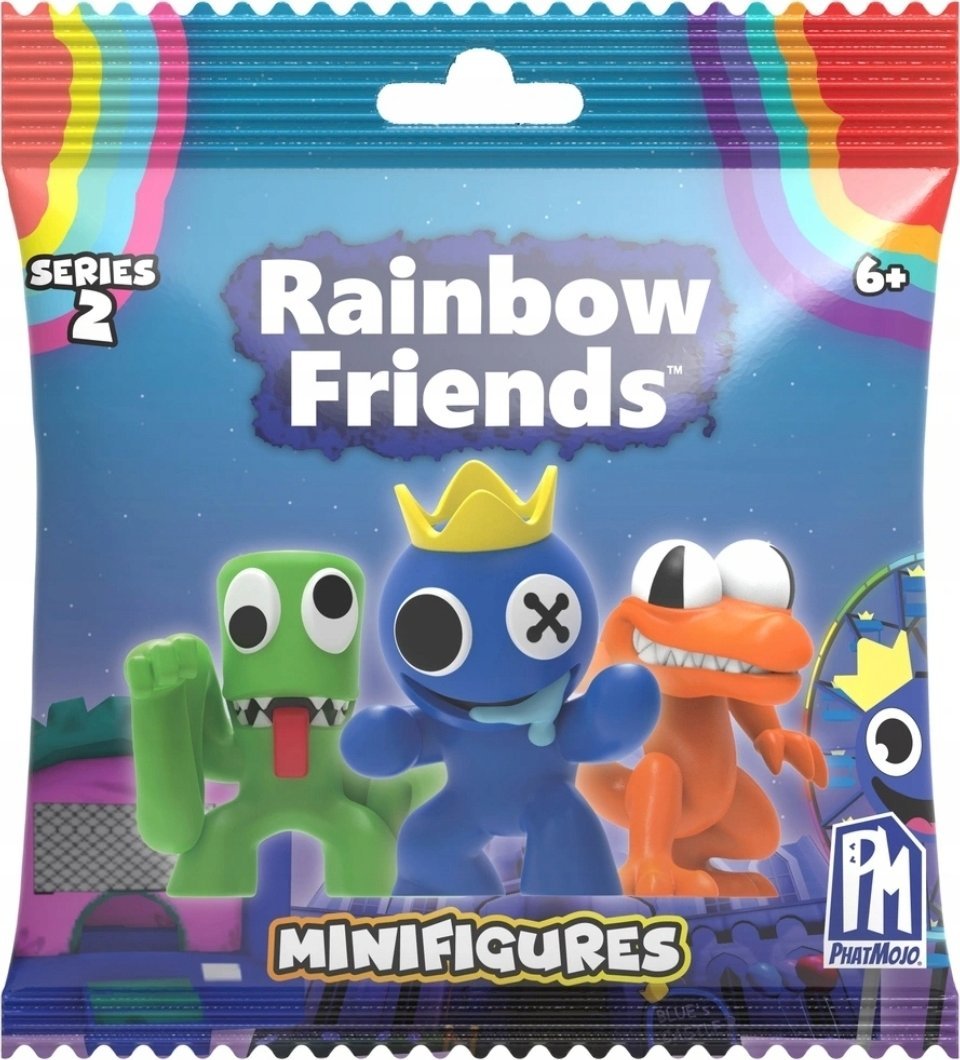 Phat Mojo Rainbow Rainbow Friends Minifigures