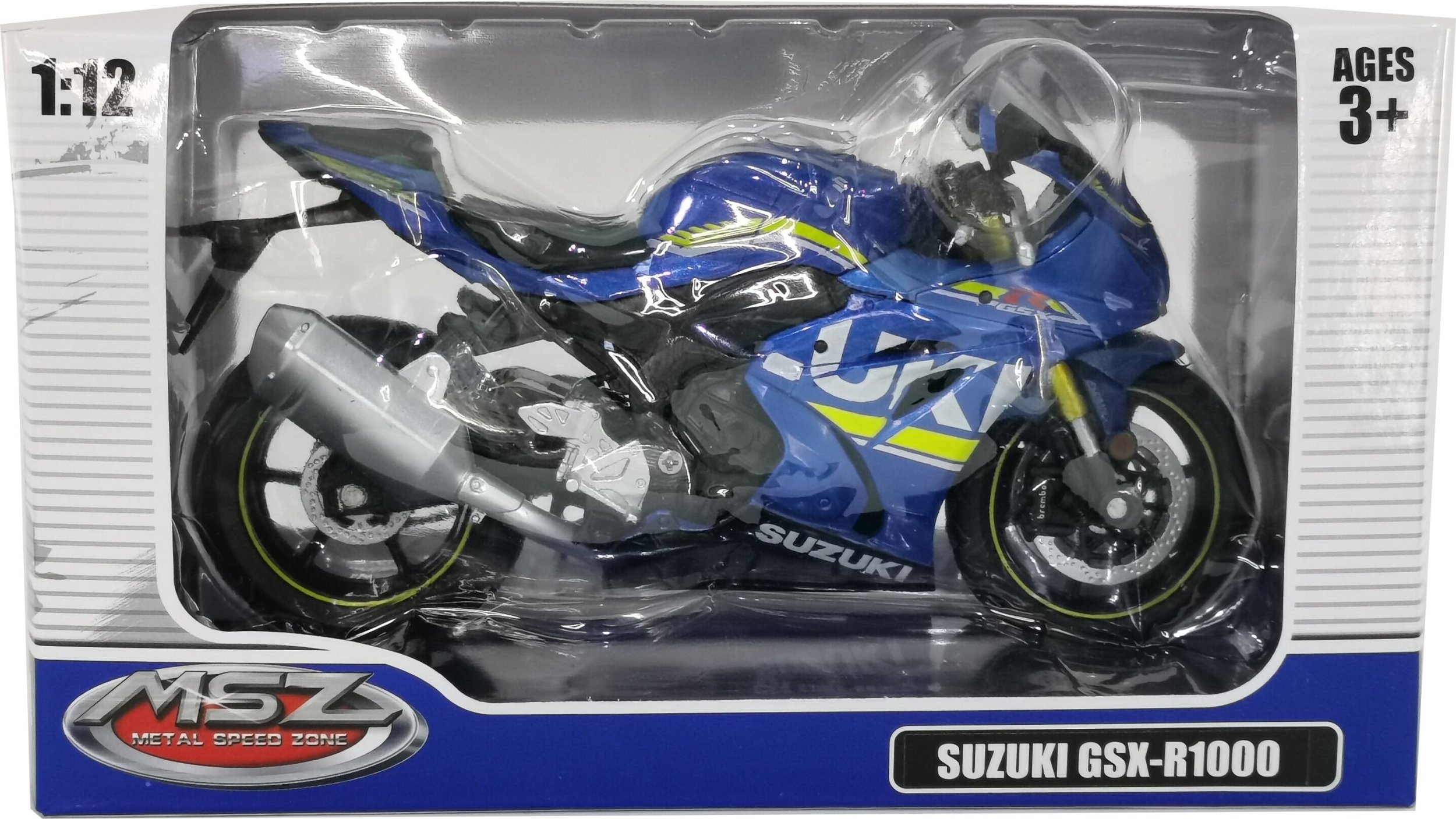 Scale75 Die-cast model SUZUKI GSR-R1000, scale