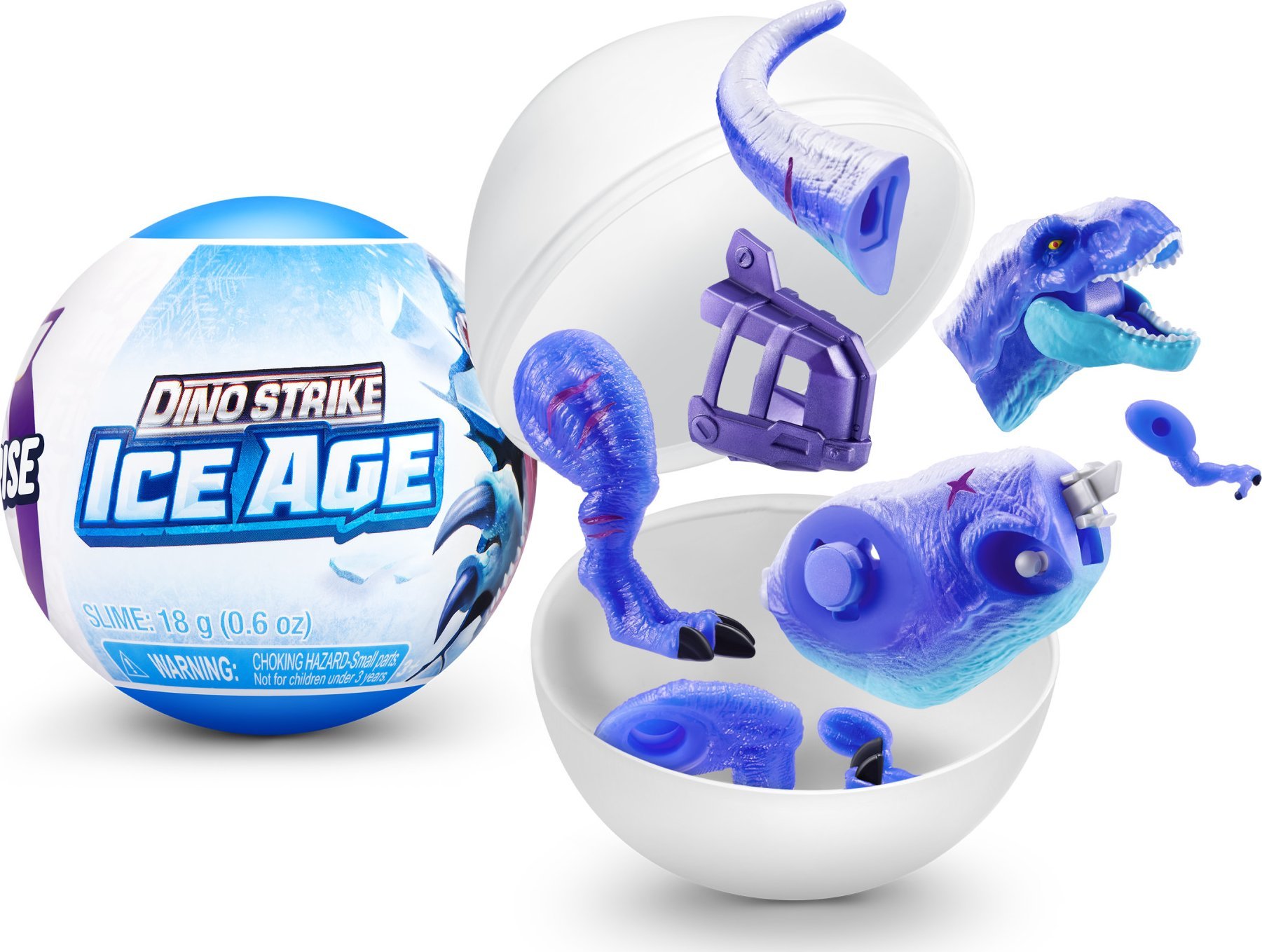 Zuru 5 Surprise Dino Strike Ice