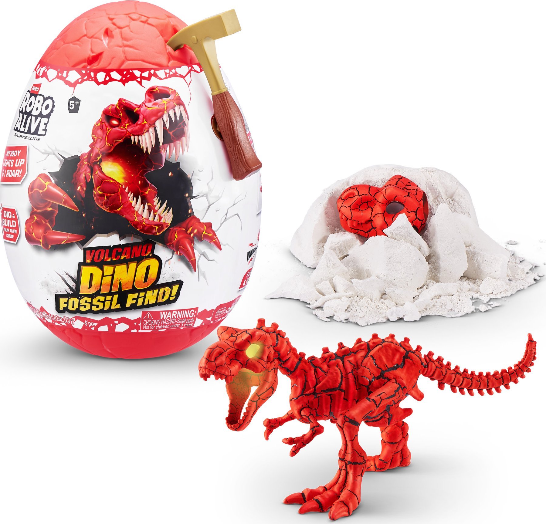Zuru Robo Alive Volcano Dino Fossil