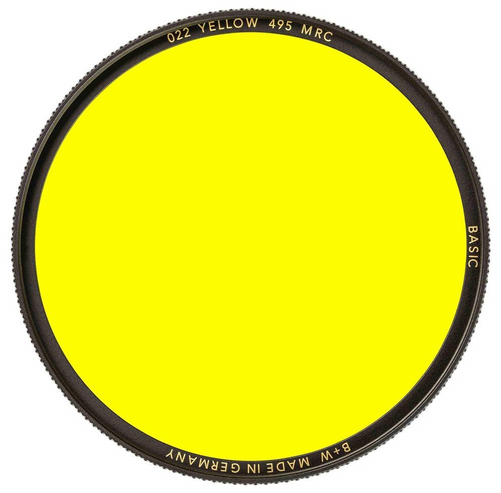Filtr B+W Filter 55mm yellow 495