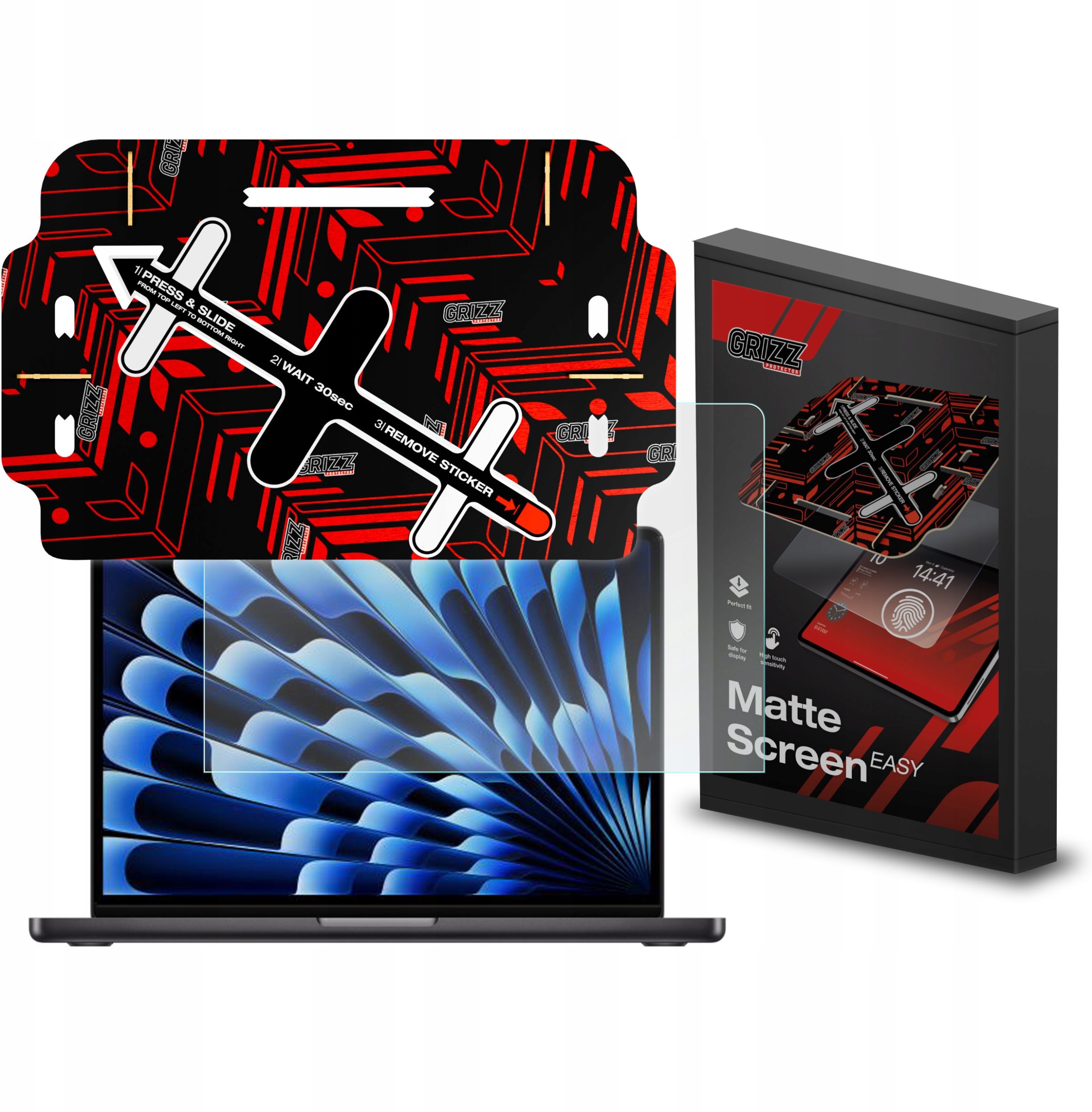 Filtr GrizzGlass matowa MatteScreen Easy do