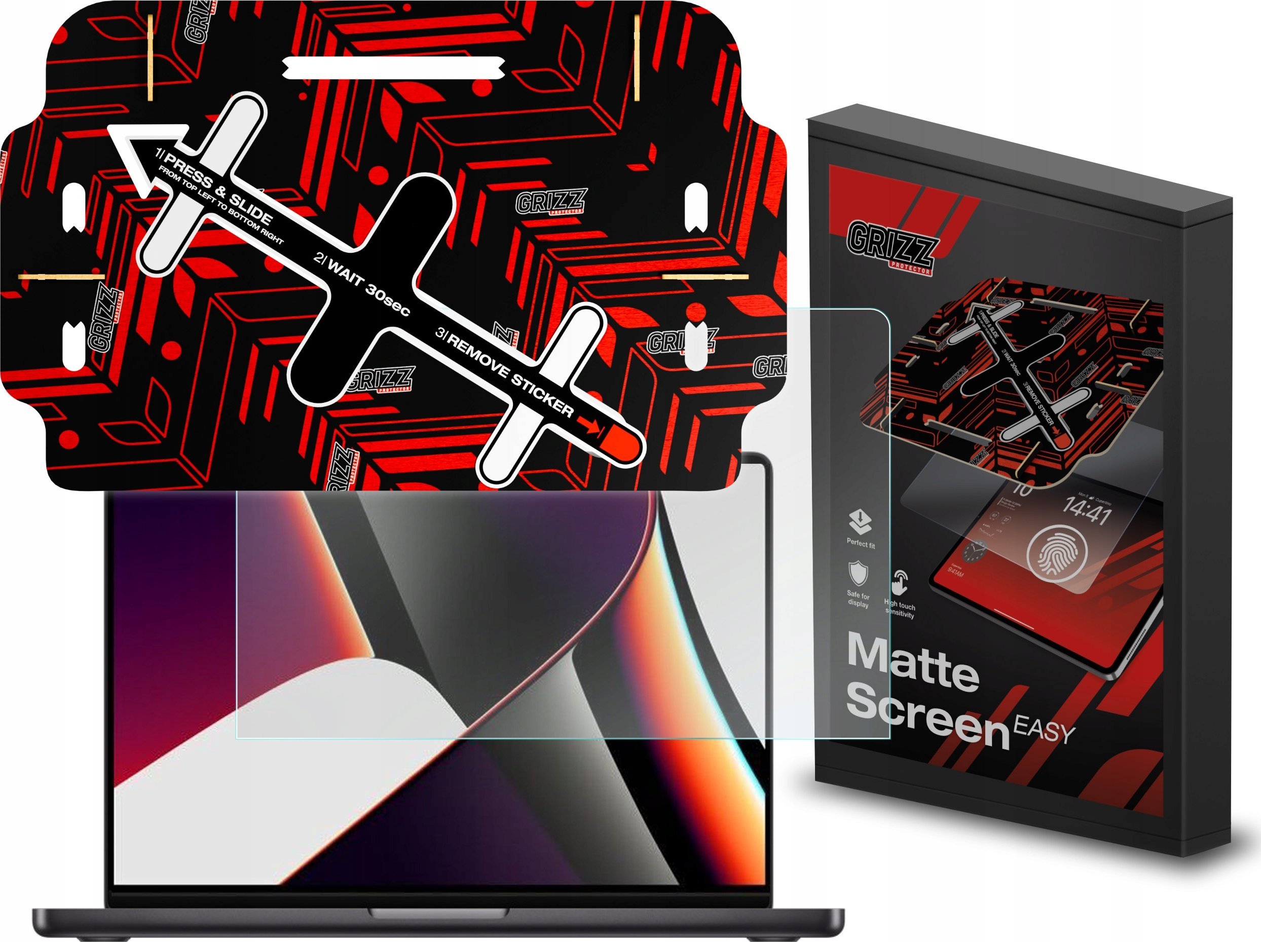 Filtr GrizzGlass matowa MatteScreen Easy do