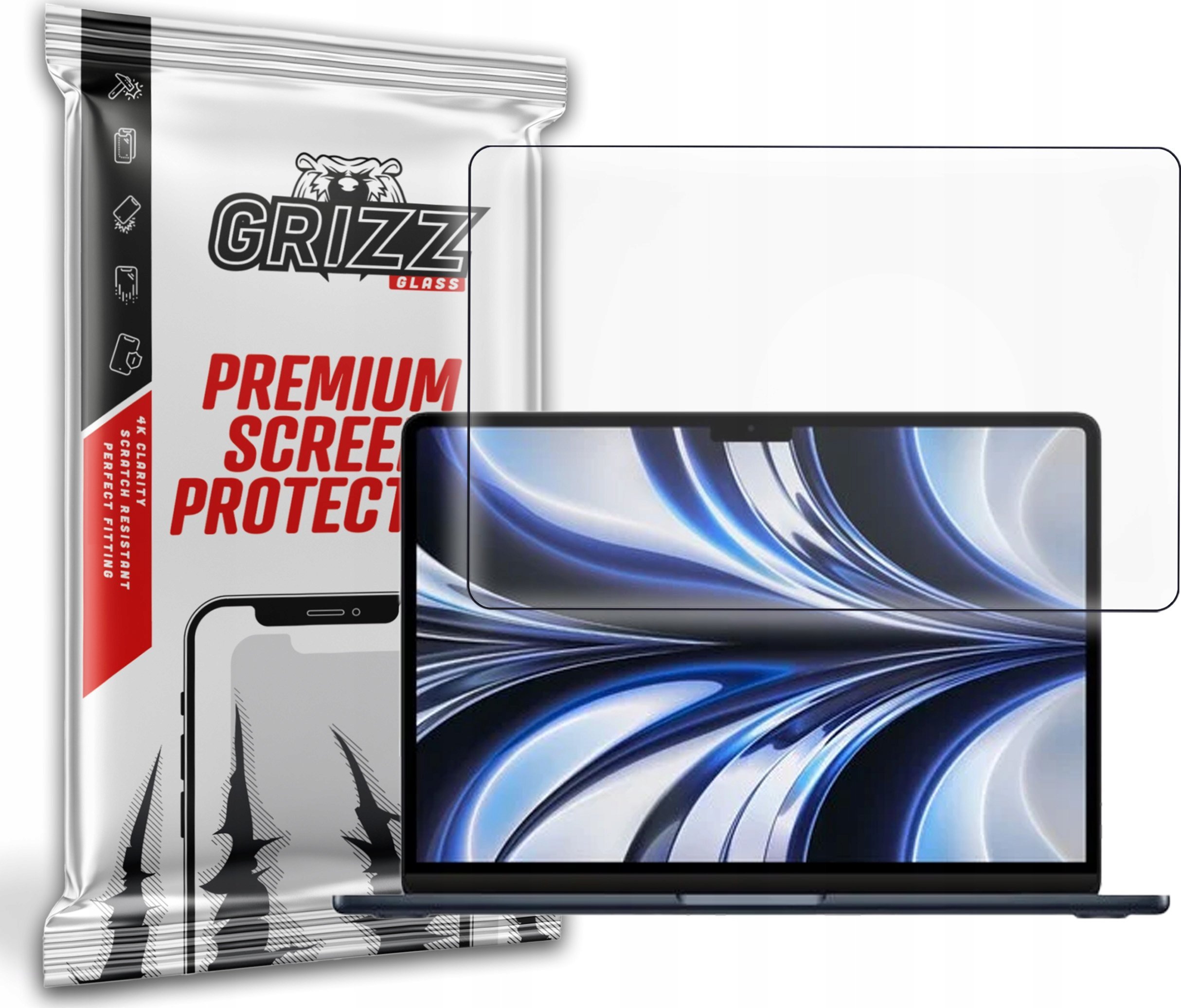Filtr GrizzGlass  matowa PaperScreen do Apple