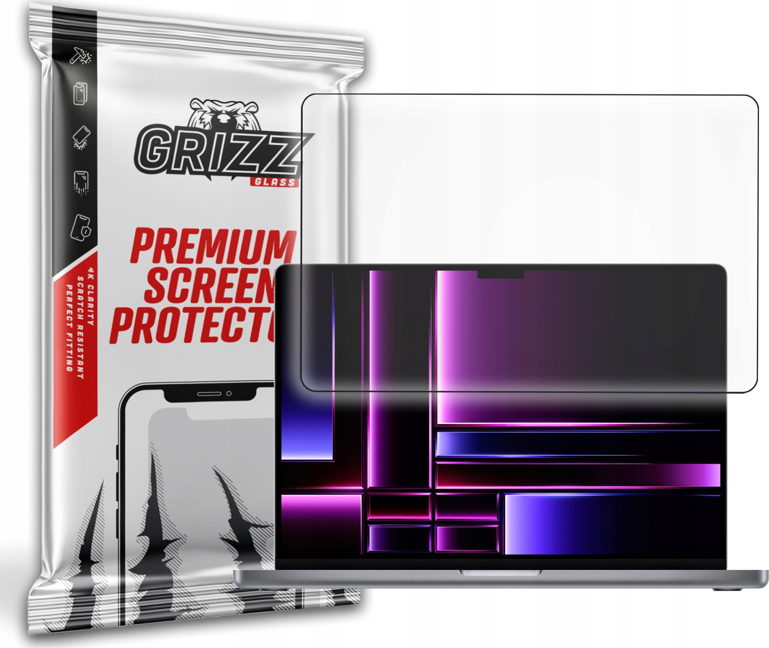 Filtr GrizzGlass  matowa PaperScreen do Apple