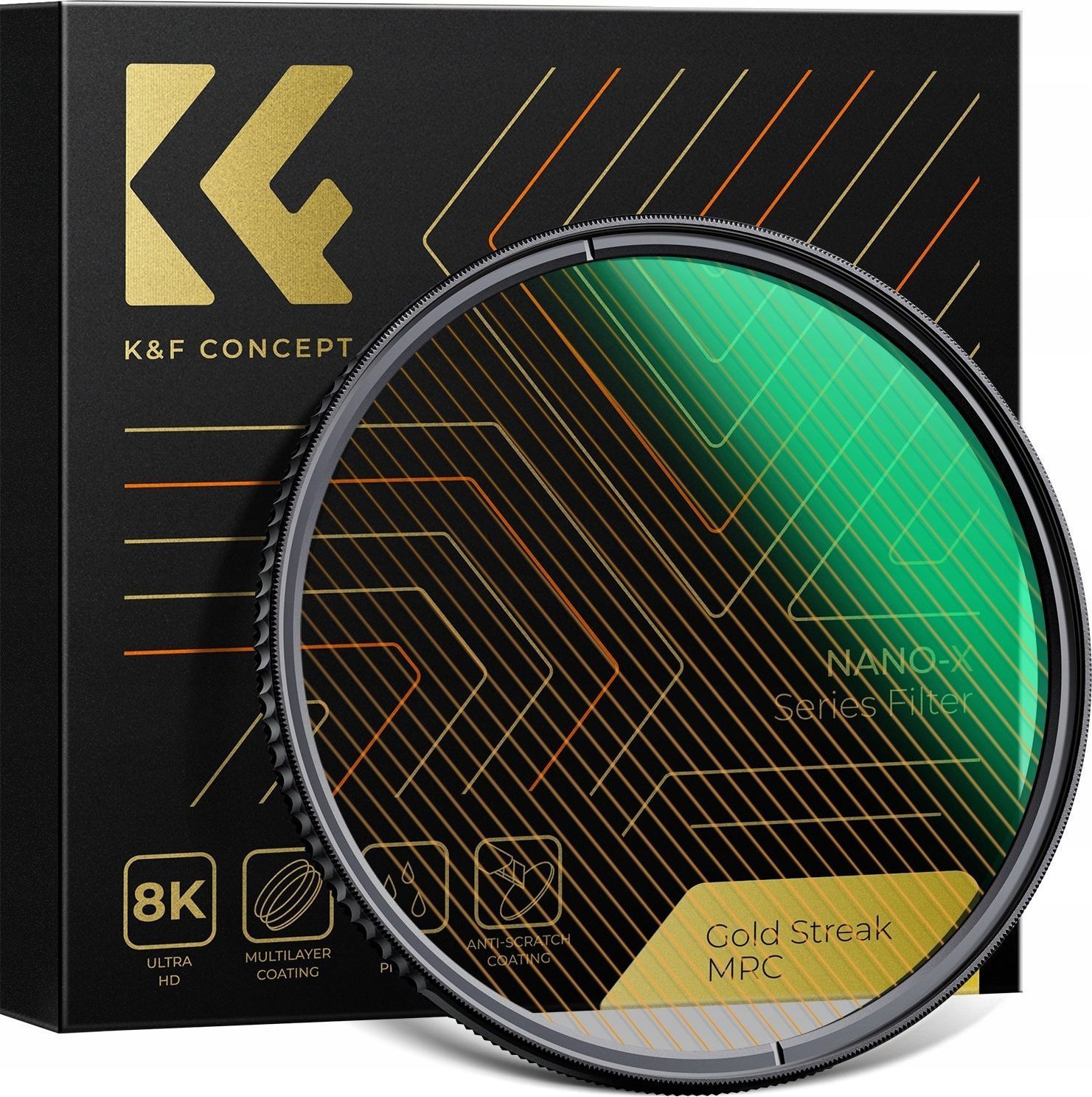 Filtr K+F Filtr Gold Streak Anamorficzny
