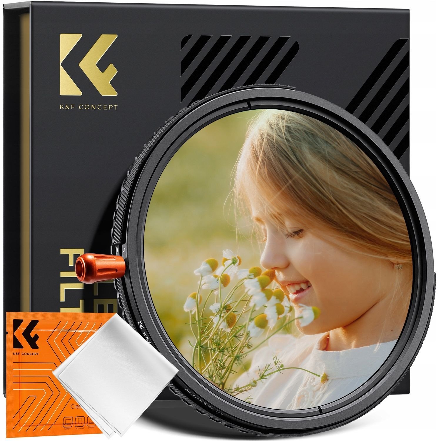 Filtr K&F Filtr Hybrydowy  77 mm