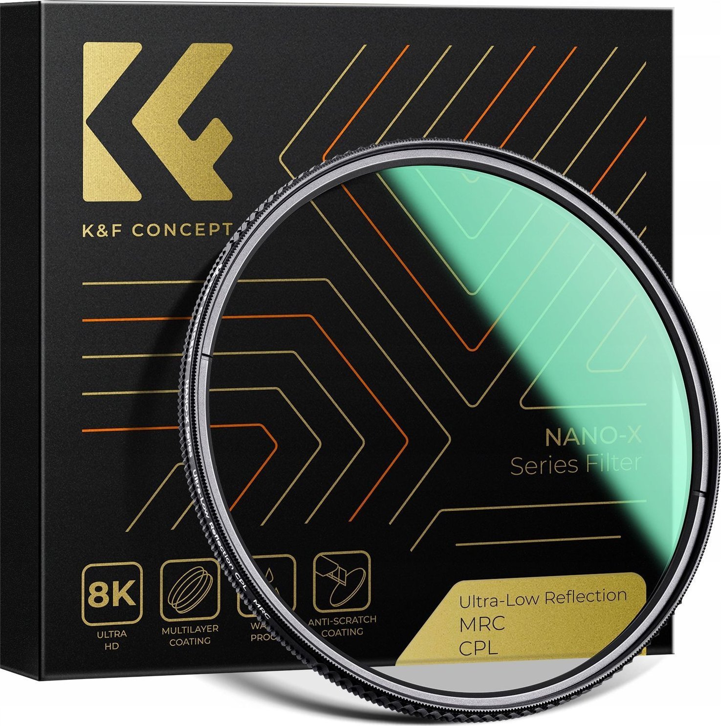 Filtr K+F FILTR Polaryzacyjny CPL K&F