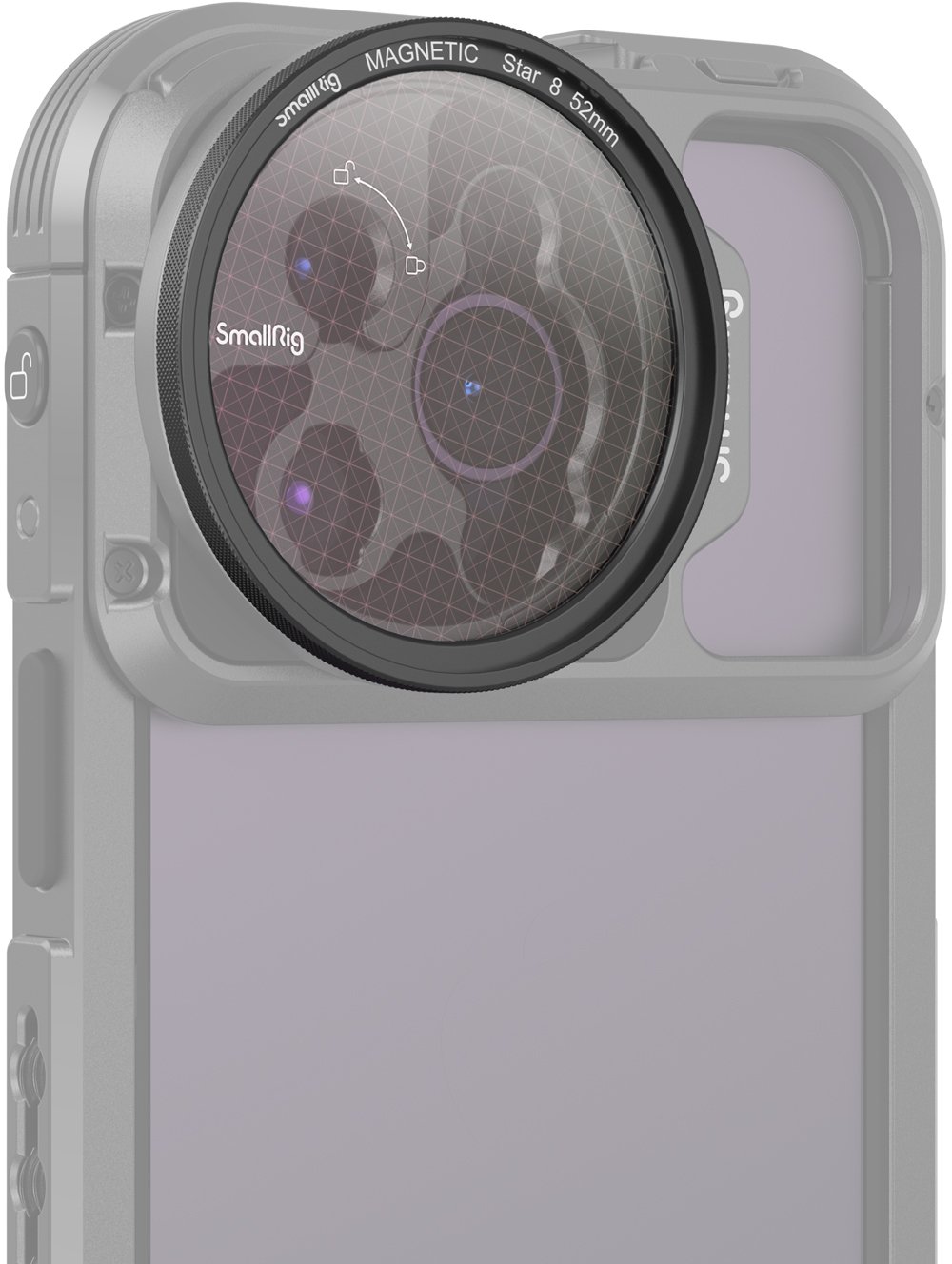 Filtr SmallRig MagEase Magnetic Star-Cross Filter