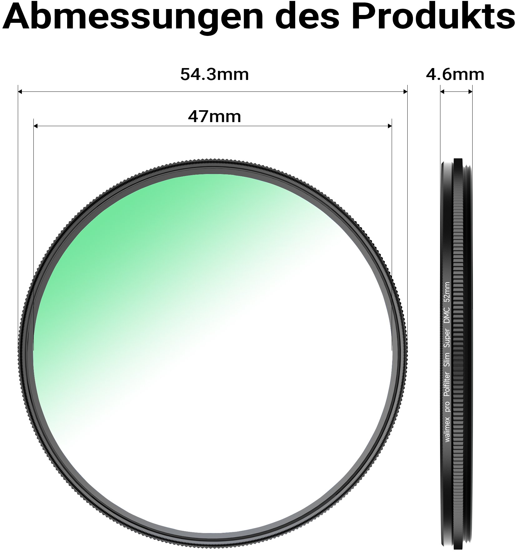 Filtr Walimex pro Pol Slim 52mm