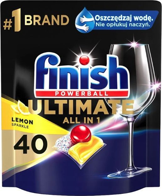 Finish Powerball Ultimate Lemon 40szt |