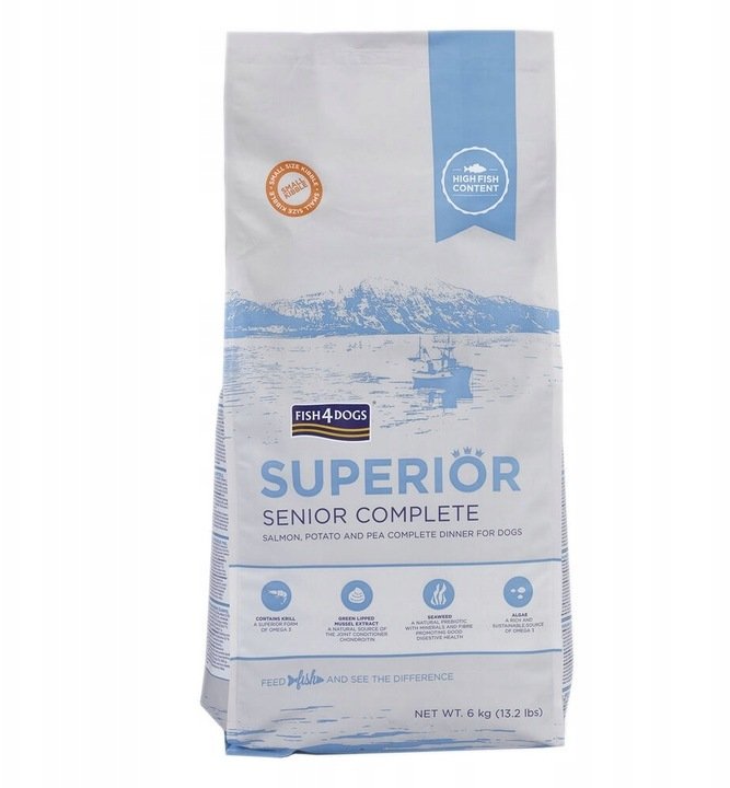 FISH4DOGS Superior Senior Complete Salmon -