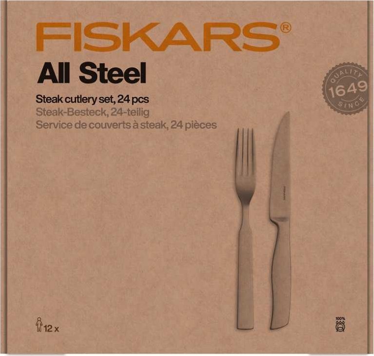 Fiskars All Steel steak tool set