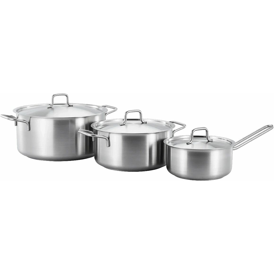 Fiskars Set of pots 1.5/3/5L