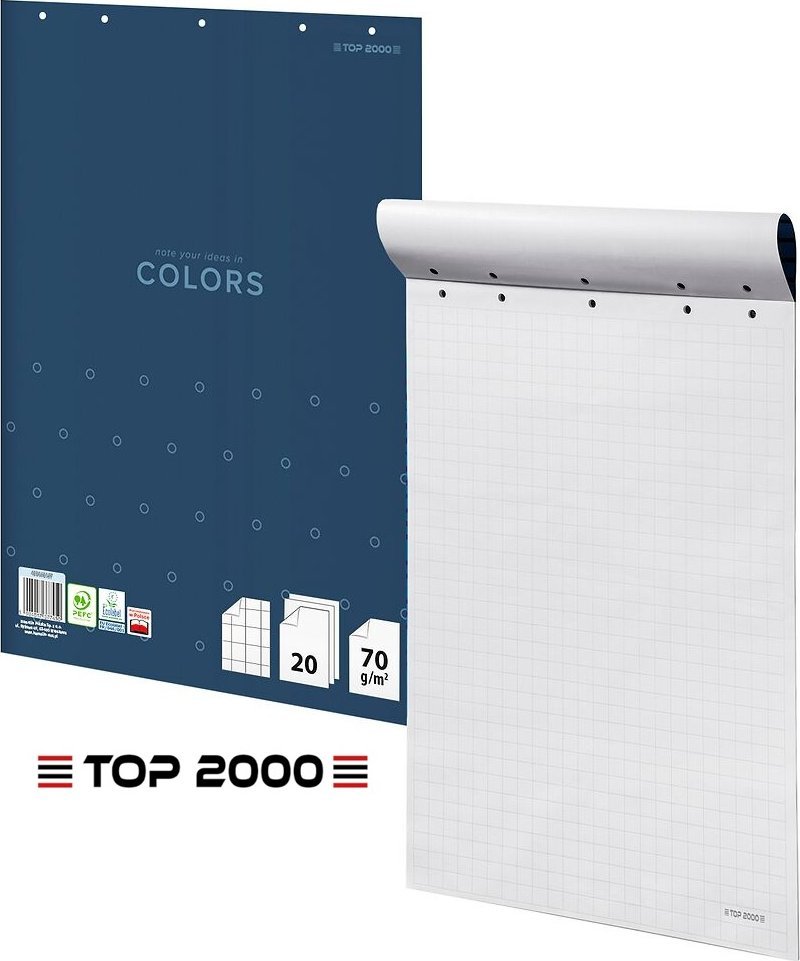 Flipchart TOP-2000 do flipchartu Colors 64x90cm