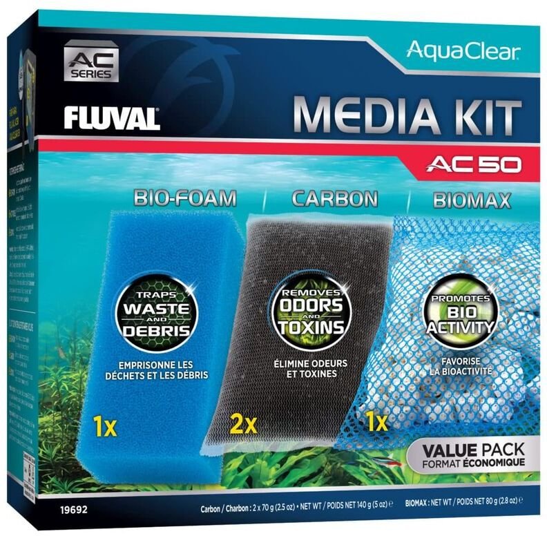 Fluval Media Kit,  wkładów  AC50 |