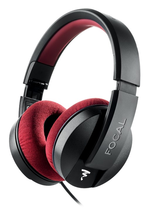 Focalten Professional - studio headphones (red