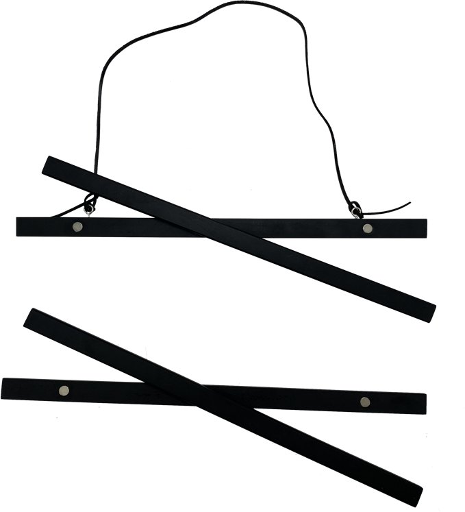 Focus Poster Hanger Magnetic Black 31cm