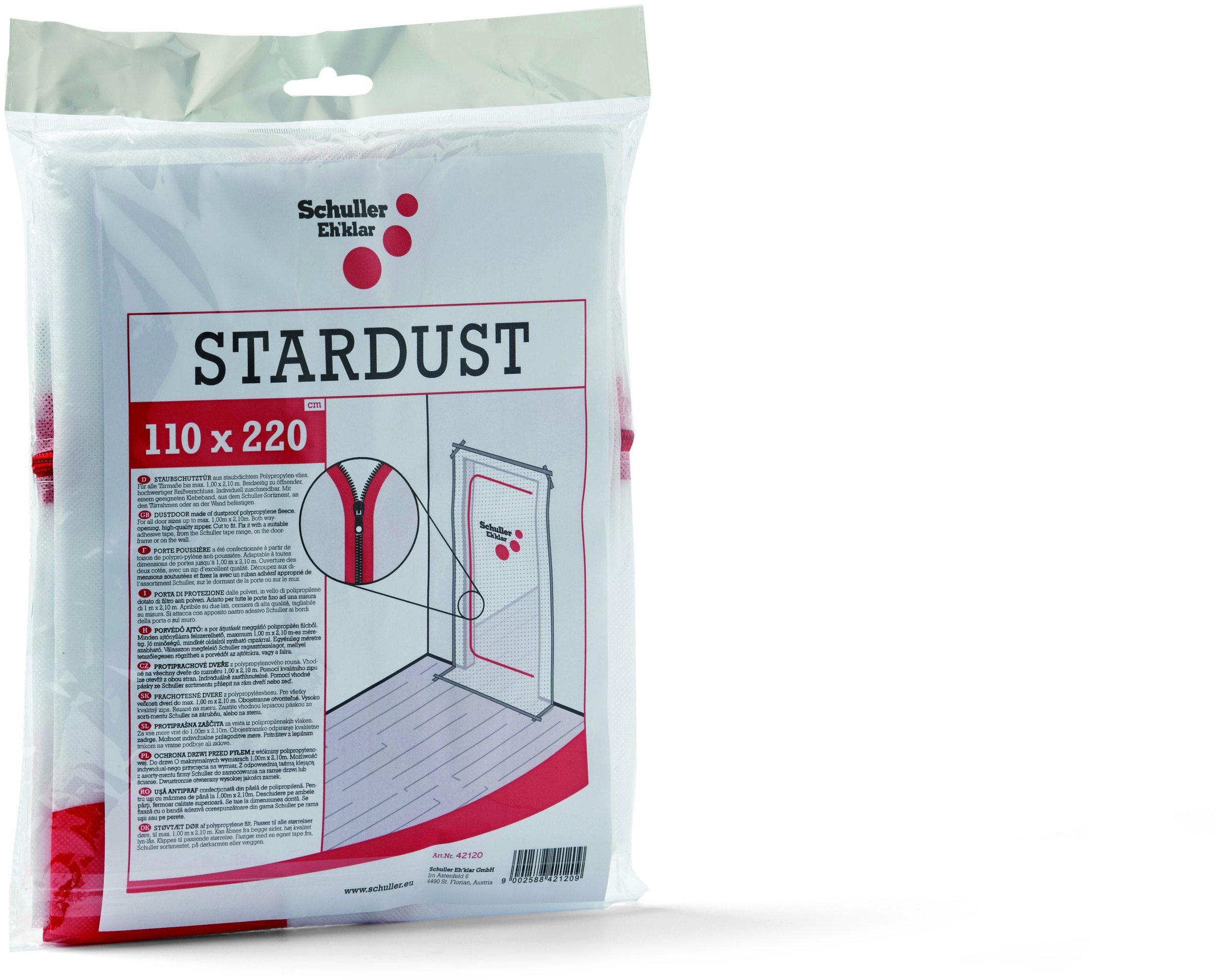 Schuller   pyłoszczelne STARDUST, 1,10 x