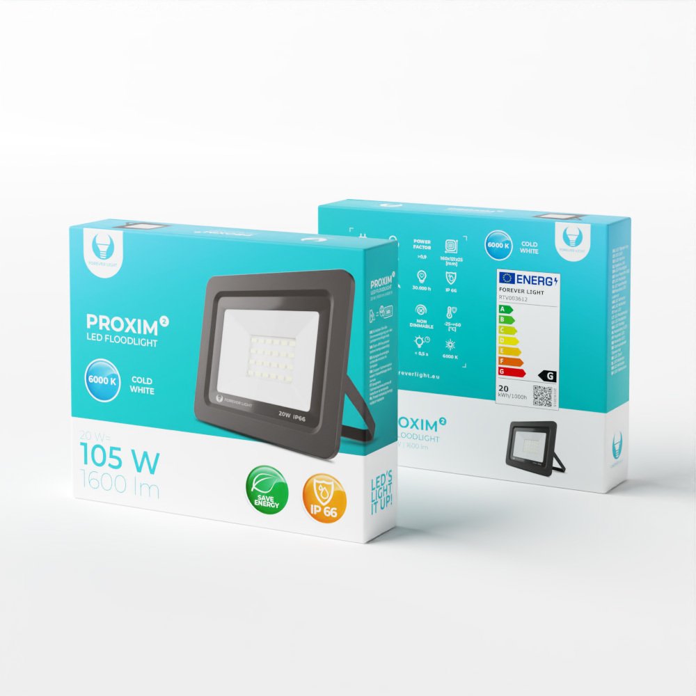 Forever LED PROXIM II 20W |6000K|