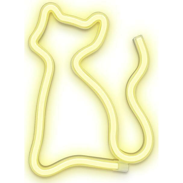 Forever Neon LED KOT ciepły  Bat