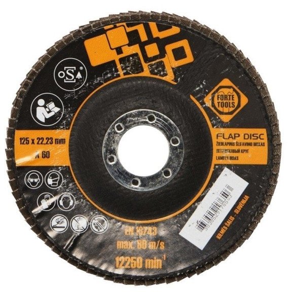 Forte ABRASIVE FLAP DISC 125X22.23
