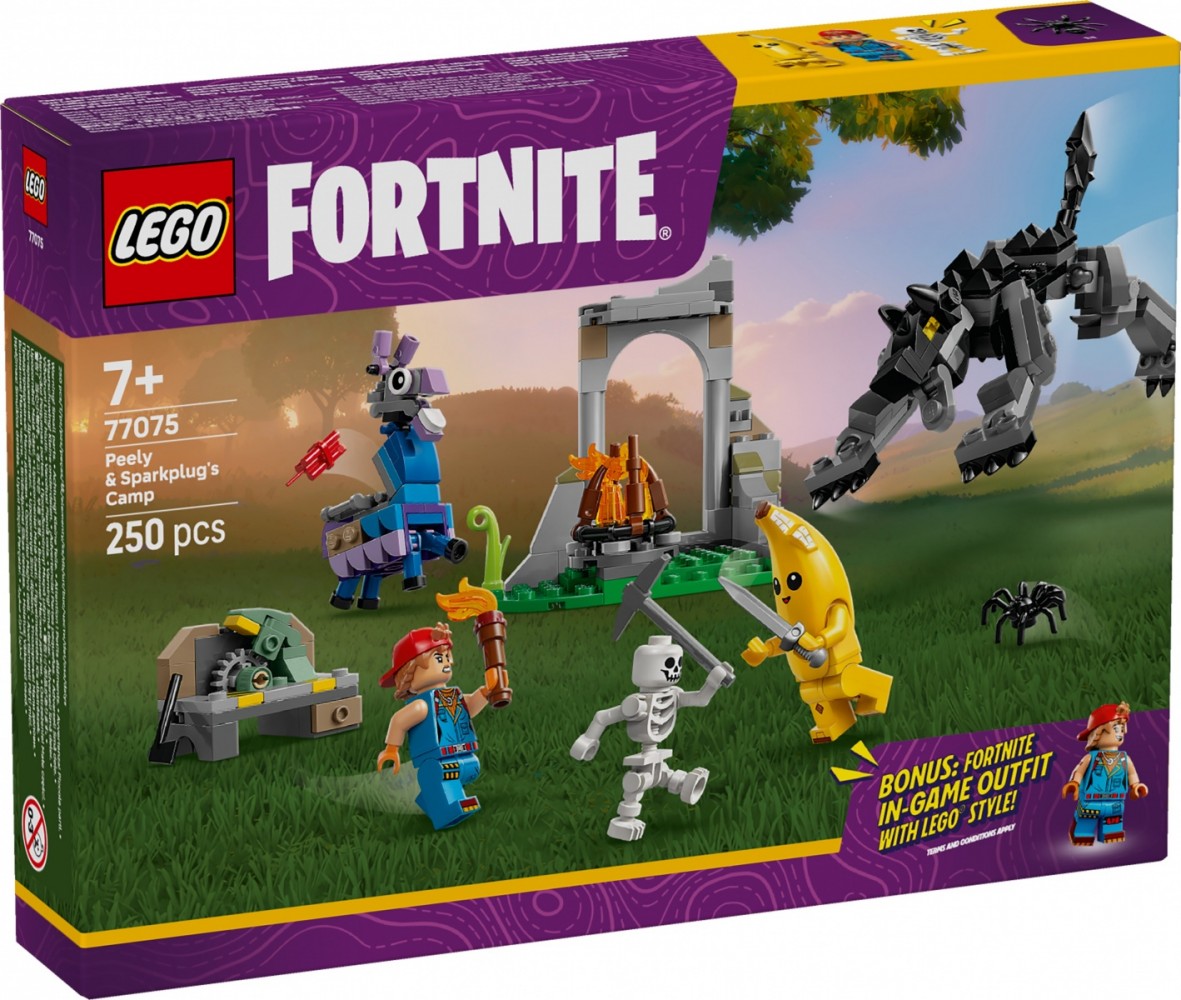 LEGO FORTNITE 77075 Peely & Sparkplug`s