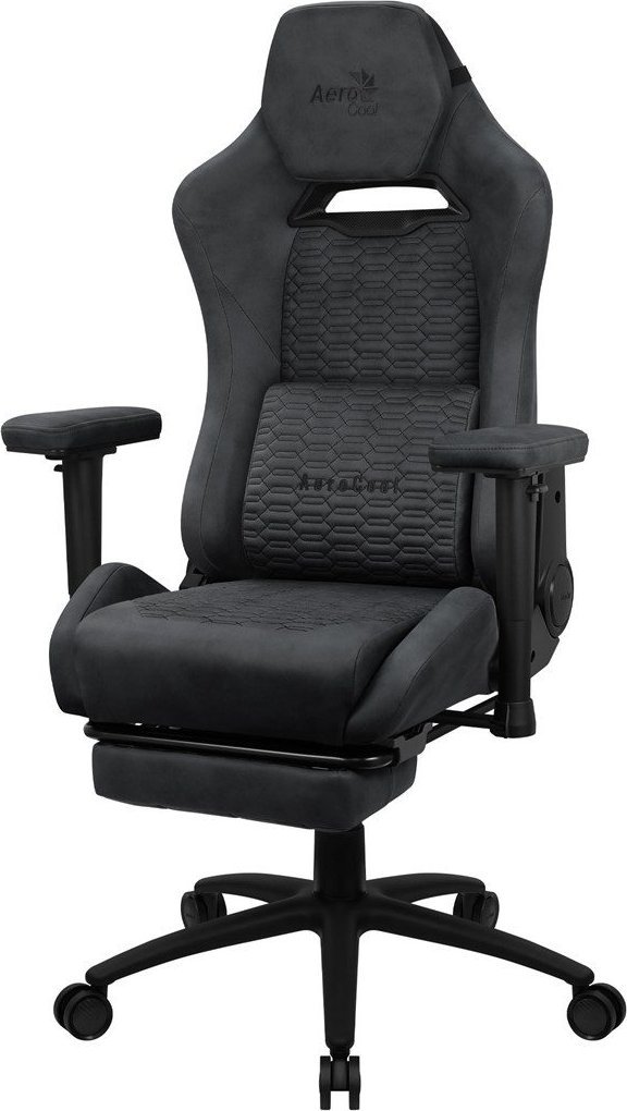 Aerocool gamingowy Royal AeroSuede Slate Grey