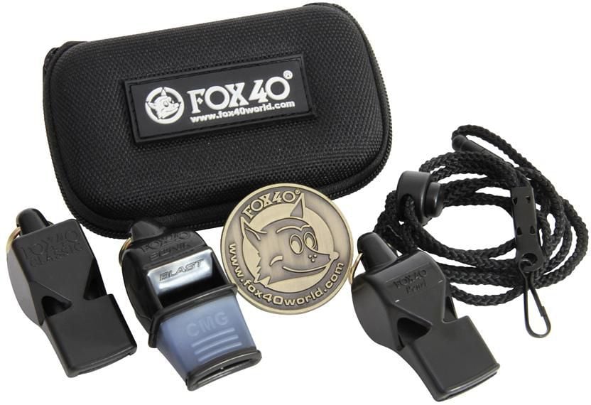 Fox40 sędziowski 3 gwizdki+etui 110 (6906-0500)