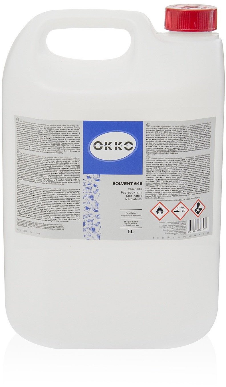 Freecolor THINNER 646 5L OKKO |