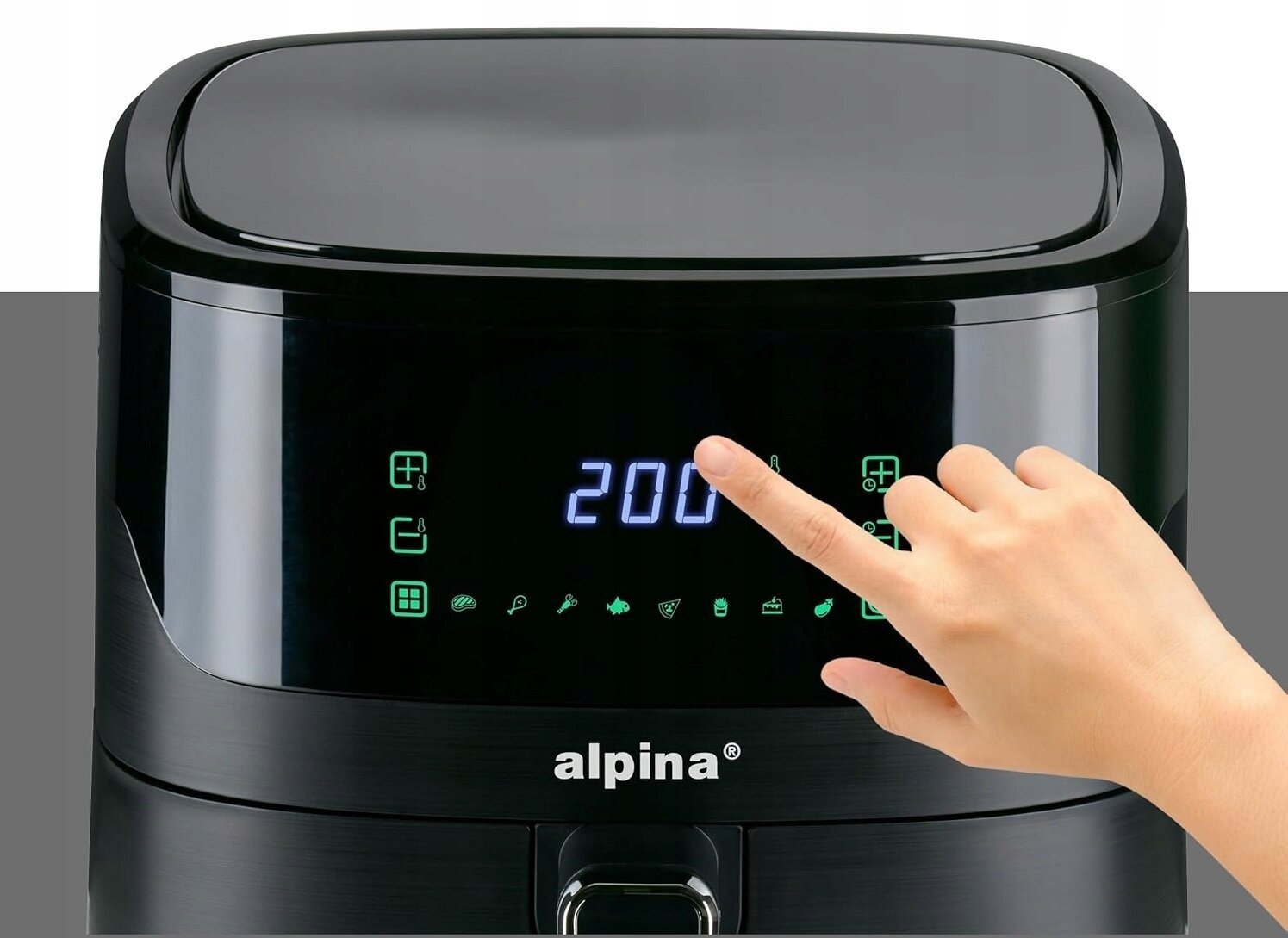 Beztłuszczowa Alpina Alpina Airfryer 6l 1600W