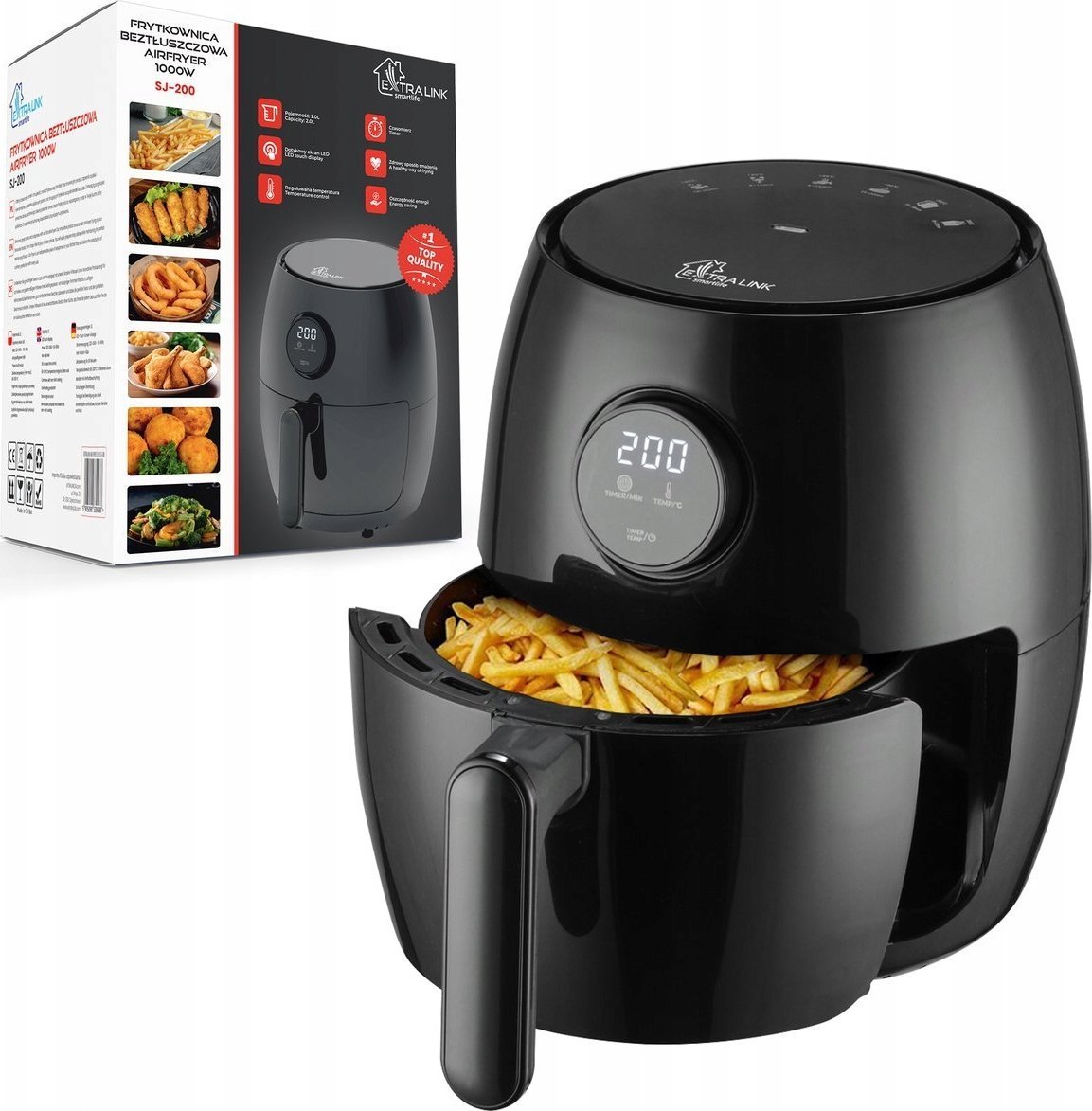 Beztłuszczowa ExtraLink Smart Life Air Fryer