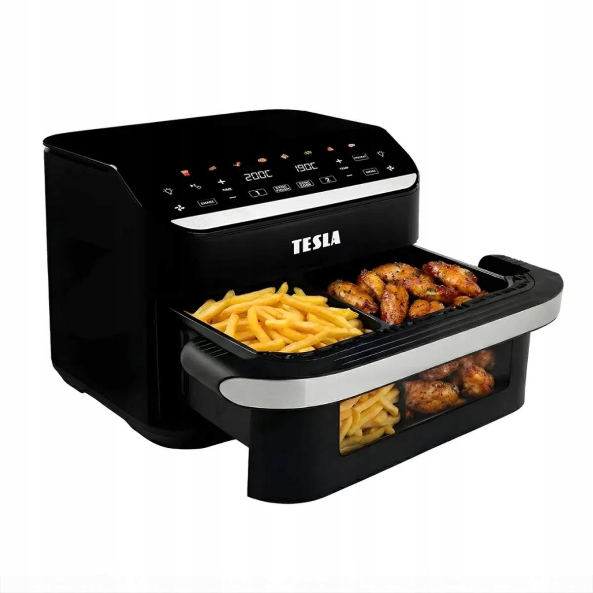 Beztłuszczowa Tesla Tesla Aircook DualHeat QD575