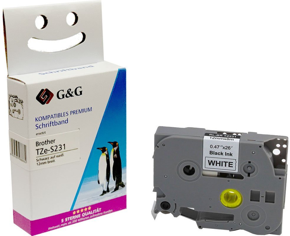 TEXI G&G G&G Schriftband 12mm x