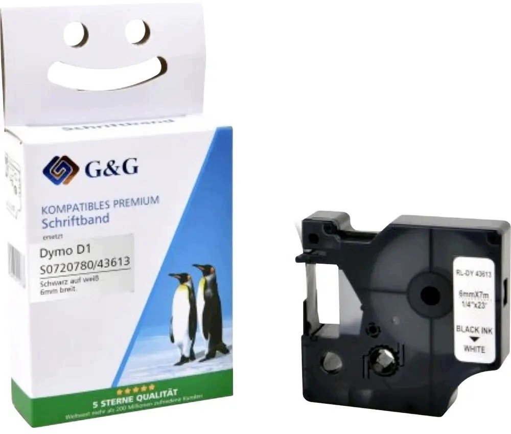 TEXI G&G Kompatybilny z Dymo D1/