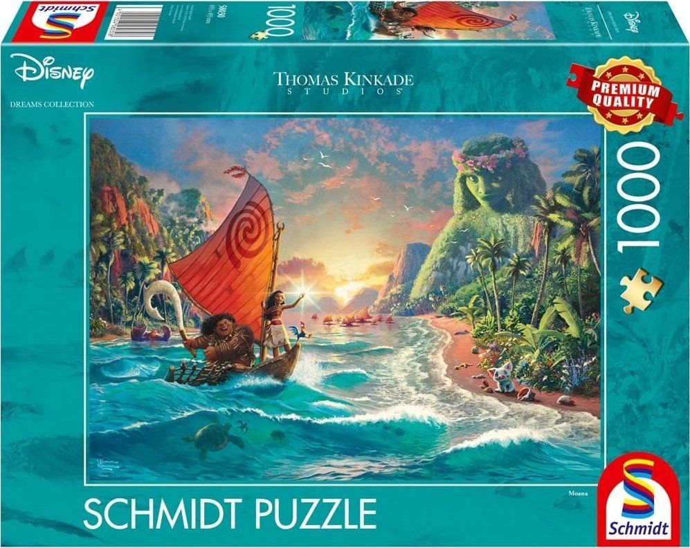 G3 Puzzle 1000 Thomas Kinkade, Vaiana: