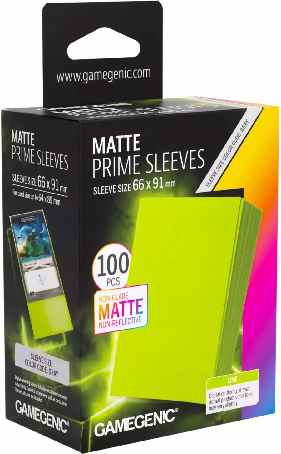Gamegenic Gamegenic: Matte Prime Sleeves (66x91