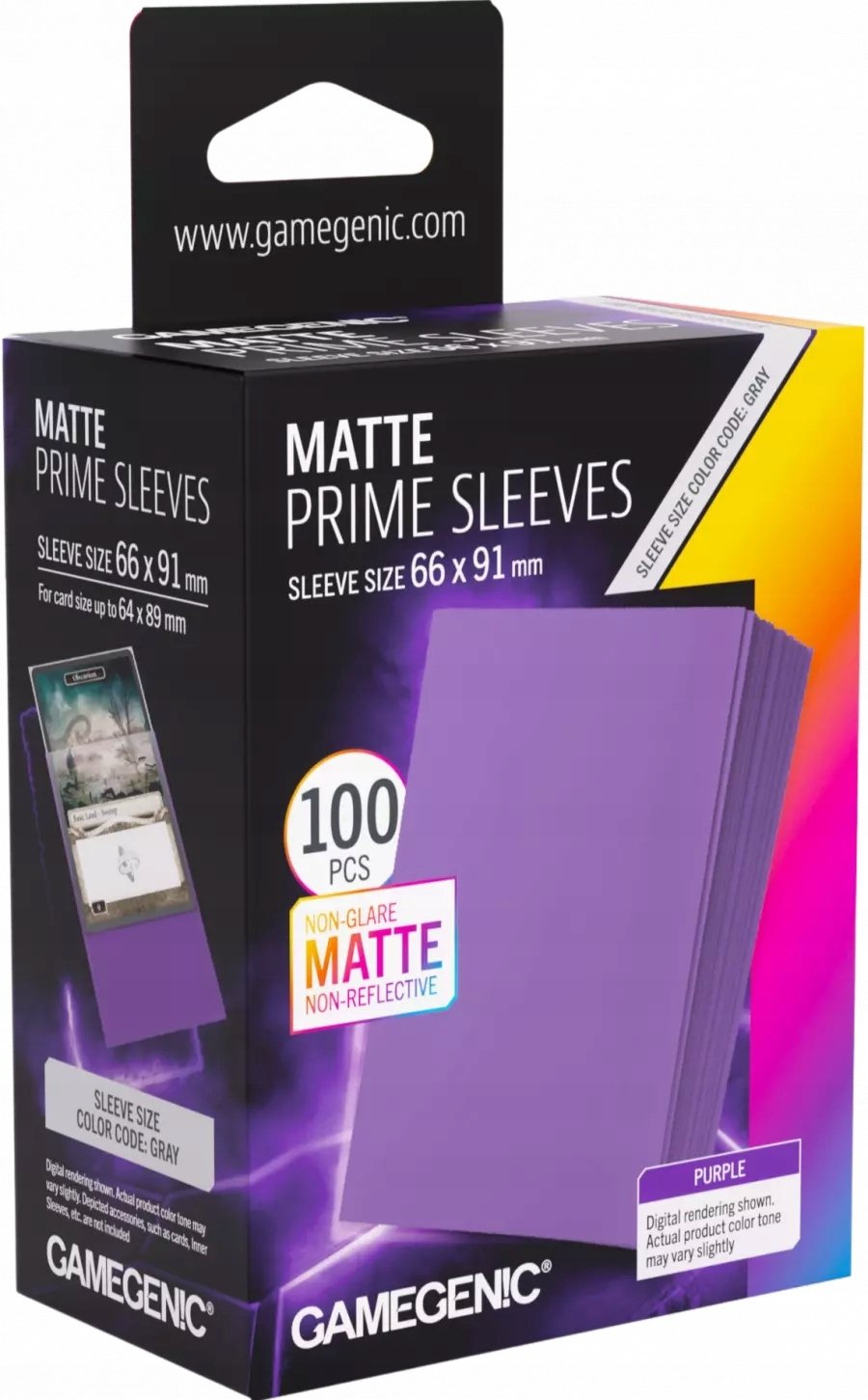 Gamegenic Gamegenic: Matte Prime Sleeves (66x91