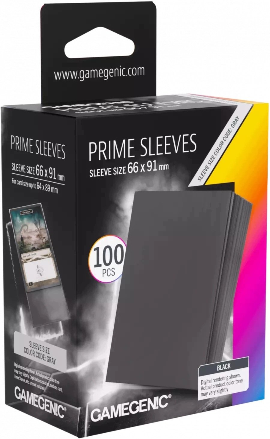 Gamegenic : Prime Sleeves (66x91 mm)